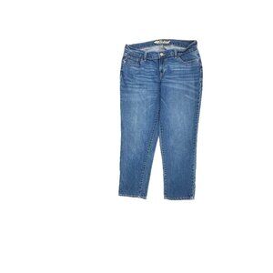 Old Navy‎ The Boyfriend Women's size 10 Medium Wash Blue Denim Jeans